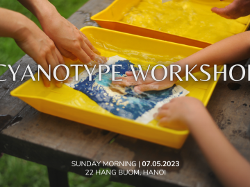Cyanotype printing