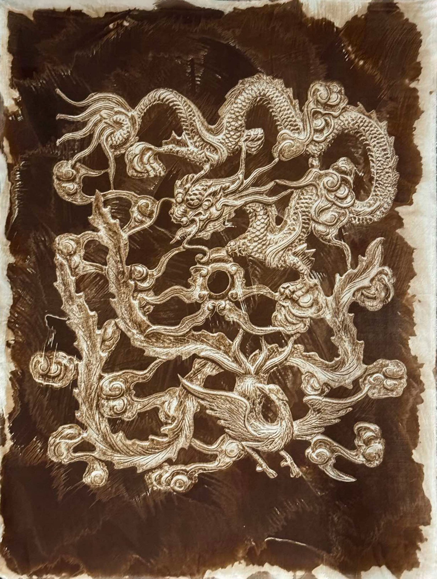 Long Phụng chầu nhật