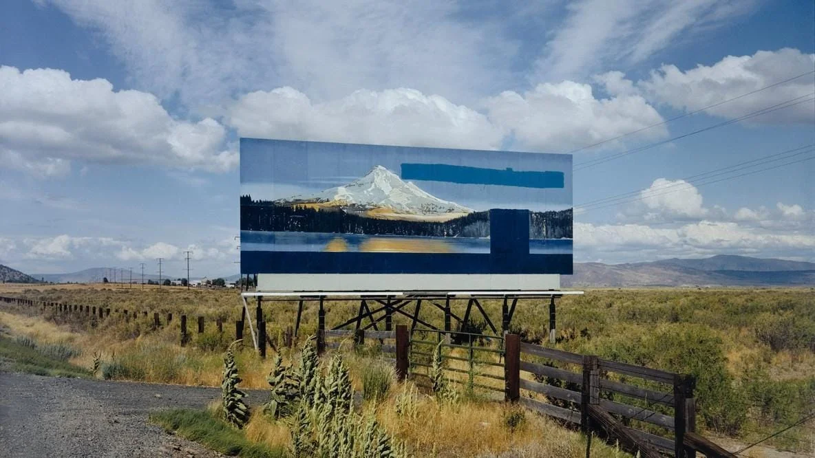 Stephen Shore. U.S. 97, South of Klamath Falls, Oregon, July 21, 1973.