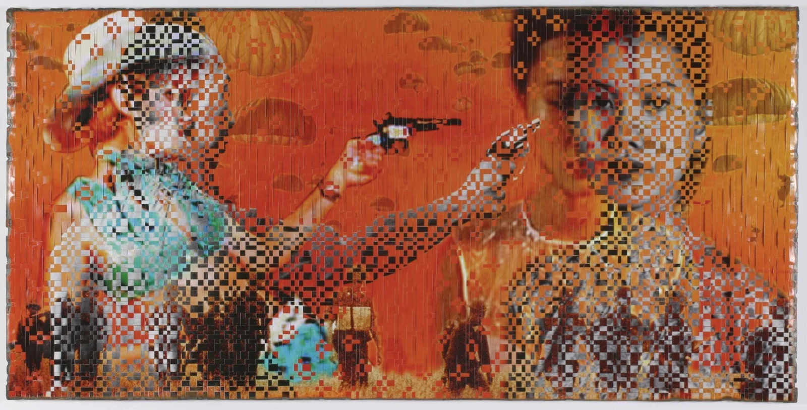 Dinh Q. Le, Untitled 9, 2004, Fuji Professional Color Paper, 85 × 170 cm.