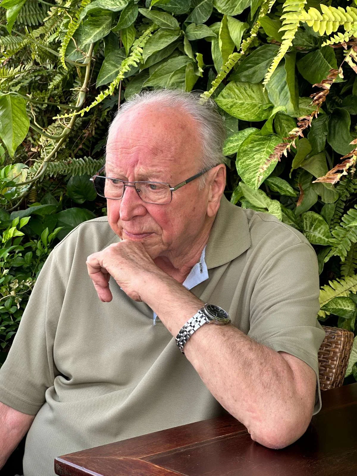 Ông Thomas Billhardt bồi hồi chia sẻ về việc vượt qua nỗi sợ hãi.